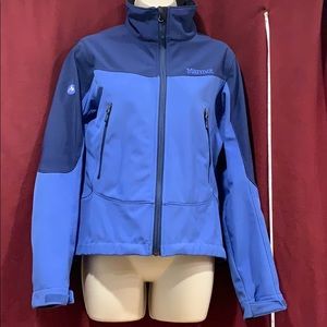 Marmot Blue Polartec jacket size M